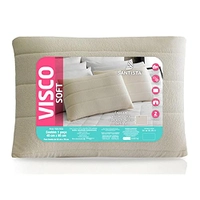 Travesseiro Visco Soft Extra Firme Santista - Único - Branco
