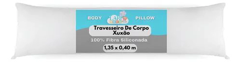 Travesseiro de Corpo Antialérgico com Fronha