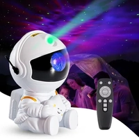 [Taxa Inclusa] Galaxy e Star Astronaut Projetor, LED Night Light, lâmpada de céu estrelado