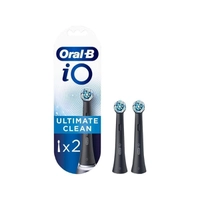 Refil para Escova de Dentes Elétrica Oral-B IO Ultimate Clean 2 Unidades - Preto