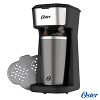    Cafeteira Oster 2Day 2 em 1 Preta para Café em Pó - OCAF200