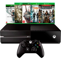 [Submarino] Console Xbox One 500GB + 5 Jogos + Controle Sem Fio = R$1.619,99 (desconto de 10% no boleto) ou 10x de R$ 179,99 sem juros
