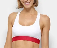 [APP] Top Calvin Klein Racerback Feminino - Branco | R$35
