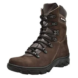 Coturno Militar Atron Shoes Zíper Café