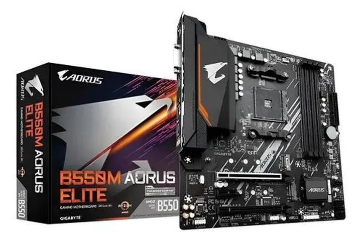 Placa-mãe Gigabyte B550m Aorus Elite DDR4