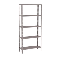 Estante Aço 5 Prateleiras Livros Cozinha Quarto Eaf005