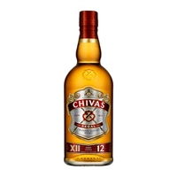 [2 Unidades 88R$ Cada] Whisky Chivas Regal 12 anos Blended Escocês - 750 ml