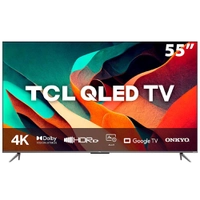 Smart TV QLED 55 4K TCL C635 Google TV, 120 Hz-DLG, Dolby Vision e Atmos, Onkyo