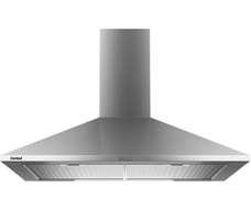 Coifa de Parede Consul 60 cm Inox piramidal 4 bocas com duplo filtro - CA060BR