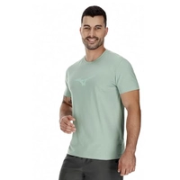 T-Shirt Mizuno Lifestyle, M, Aqua