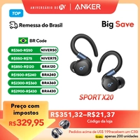 (com taxa) Soundcore by Anker Sport X20