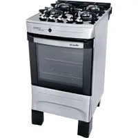Fogão Mueller 4 Bocas Maggiore Vetro Gourmet Inox - R$969