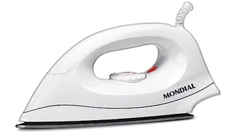 Ferro de Passar a Seco, Mondial, Branco, 1000W, 220V - FSN-55-W