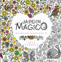 Livro Jardim Mágico para colorir