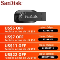 (Novos Usuários) Pendrive Sandisk 32GB Usb 3.0  | R$0,68