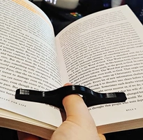 PRIME - Apoio de Leitura Polegar - Hand Book Holder (Preto) - R$16