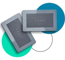 Kit 2 Tapete Mágico Ultra Absorvente Para Banheiro