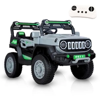 Carrinho Elétrico Infantil Mini Carro Jipe Brinquedo Passeio Veículo com Controle Remoto Bateria 12v Recarregável