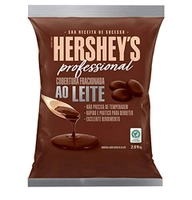 Cobertura Fracionada Sabor ao Leite Hershey's Professional (Formato Moeda) - 2,01Kg