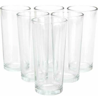 Conjunto 6 Copos Siena 255ml Casual Home | R$10