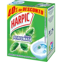 Pedra Sanitária Aroma Plus Pinho, Harpic | R$ 1,61