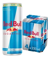[R$5,81 cada] Pack Energético Zero Açúcar Red Bull Lata 4 Unidades 250ml Cada