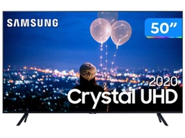 Smart TV Crystal UHD 4K LED 50” Samsung - 50TU8000 | R$ 2338