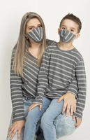 KIT DE MÁSCARA FAMÍLIA EM TECIDO MALWEE - FRETE GRÁTIS SP