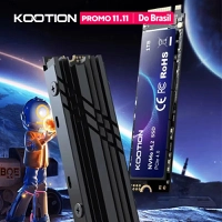 [Do Brasil / Taxas Inclusas] SSD M.2 NVMe KOOTION 2TB Gen4x4 7400MB/s • 2280 • Com dissipador