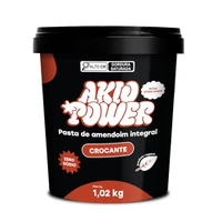 Akio Pasta De Amendoim Integral Crocante Power 1.02Kg