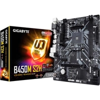 Placa-Mãe Gigabyte B450M S2H, AM4, mATX, DDR4 | R$600