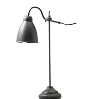 Abajur French Preto Bivolt - Orb