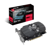 Placa de Vídeo Asus Radeon RX 550 Phoenix, 2GB, GDDR5, 64Bits, 90YV0AG9-M0NA00