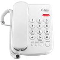 Telefone com Fio Elgin TCF 2000 Chave Branco