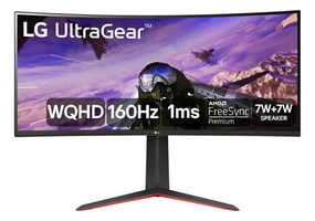 Monitor Gamer LG UltraGear 34" Curvo 2K 160Hz
