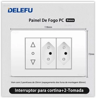 [Moedas R$ 16] Tomadas e Interruptores Inteligentes DELEFU  a partir de 33