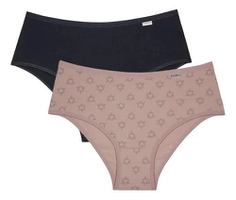 Kit 6 Calcinhas Largas de Algodão Confortáveis