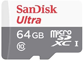 Cartão Micro Sd Sandisk 64gb 80mb/s Sdxc Cl 10 Lacrado