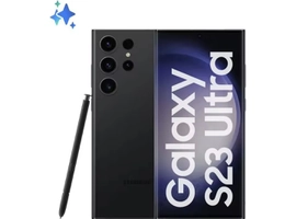 Smartphone Samsung Galaxy S23 Ultra 256GB Preto 5G 12GB RAM 6,8" Câm. Quádrupla + Selfie 12MP