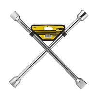 Chave de Roda Cruz 4 Bocas 17 a 23 mm