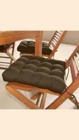 Assento de Cadeira Futton 40 x 40 Oxford Liso - Preto | R$9