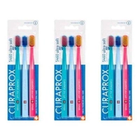 Curaprox 5460 Trio Escova Dental Ultra Macia C/3 (kit C/03) - R$152