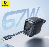 [Taxa Inclusa] Enercore 67W Carregador Retrátil USB-C para smartphones 