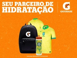 Cadastre-se no site da Gatorade e tente ganhar um prêmio Instantâneo