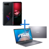 Smartphone ASUS ROG Phone 5s 8GB/ 128GB Preto + Notebook ASUS X515EA-EJ557W Cinza
