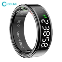 [Com Taxa] Anel Inteligente - Smart Ring com Tela Touch, Saúde e 5ATM COLMI R12