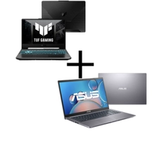 Combo Notebook ASUS TUF Gaming A15 FA506NFR-HN069 Graphite Black + Notebook ASUS X515KA-BR309WS Slate Grey