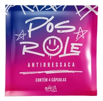 Pós Rolê - Antirressaca Pós Festa Em Capsulas 4 Capsulas