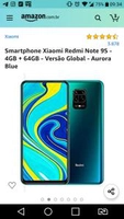 Smartphone Xiaomi Redmi Note 9S - 4GB + 64GB - Global | R$1.620
