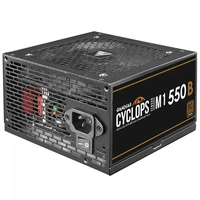Fonte Gamdias Cyclops M1-550B, 550W, 80 Plus Bronze - Aprovada Teclab
